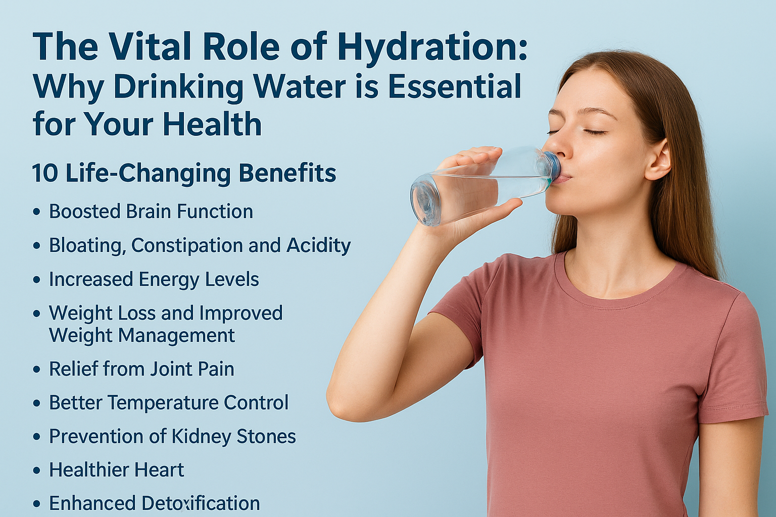 Benefits of drinking water