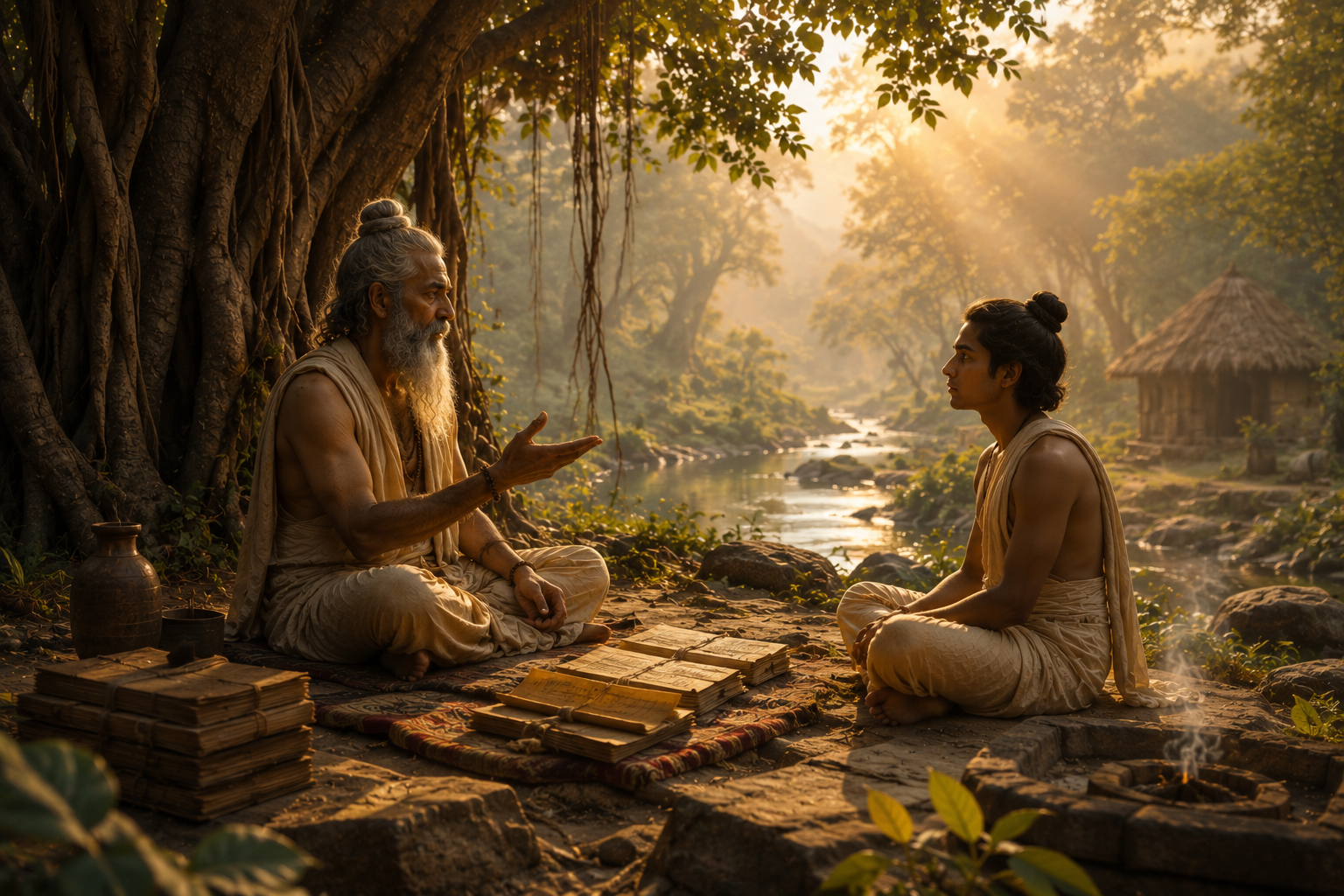 The Upanishads and the Birth of Yogic Philosophy